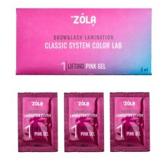 ZOLA Color Lab Brow&Lash Sada – 01 Lifting Pink Gel (3x1ml)