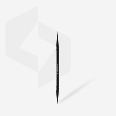 STALEKS EXPERT Двусторонняя кисть-лайнер для ногтей - 7мм/10мм, NBE-01/03