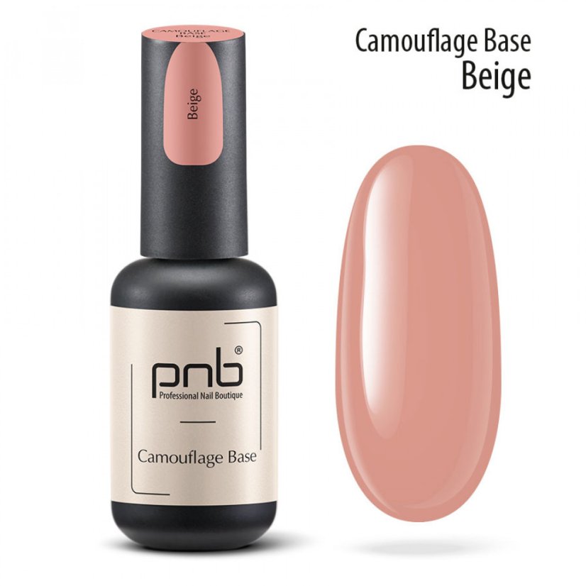 PNB UV/LED Kamuflaźní báze - Beige, 8 ml