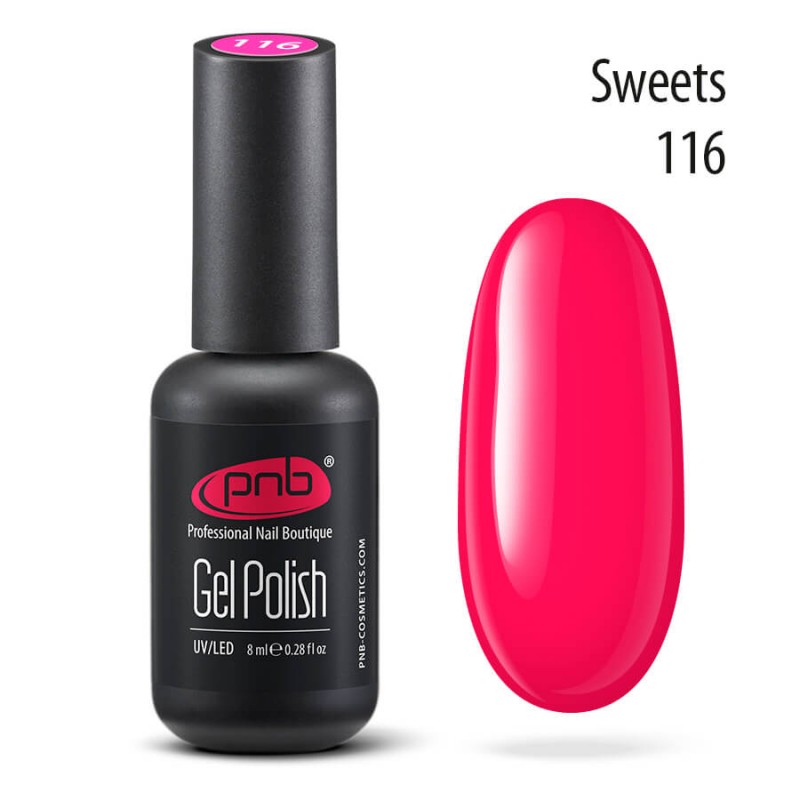 PNB Gel lak na nehty, 116 Sweets, 8ml