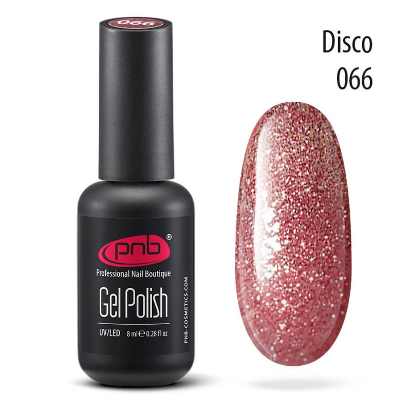 Гель лак PNB 066 Disco, 8 мл