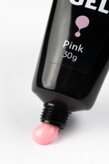 Claresa Poli Gel pro modeláž a prodloužení nehtů - Pink, 30 g
