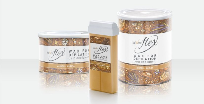 ItalWax Воск в картридже Flex - Amber (Янтарь), 100 мл