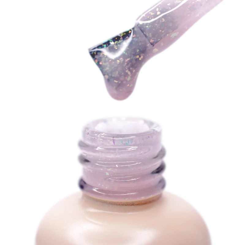 PNB Strong Iron Gel Modelovací gel a báze - Pink Diamond, 8 ml