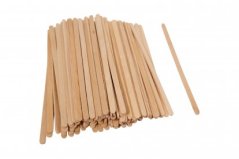 Шпатели деревянные 13x1см, 100 шт