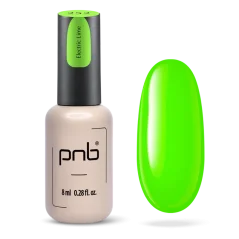 PNB Гель-лак для ногтей - 252 Electric Lime, 8 мл