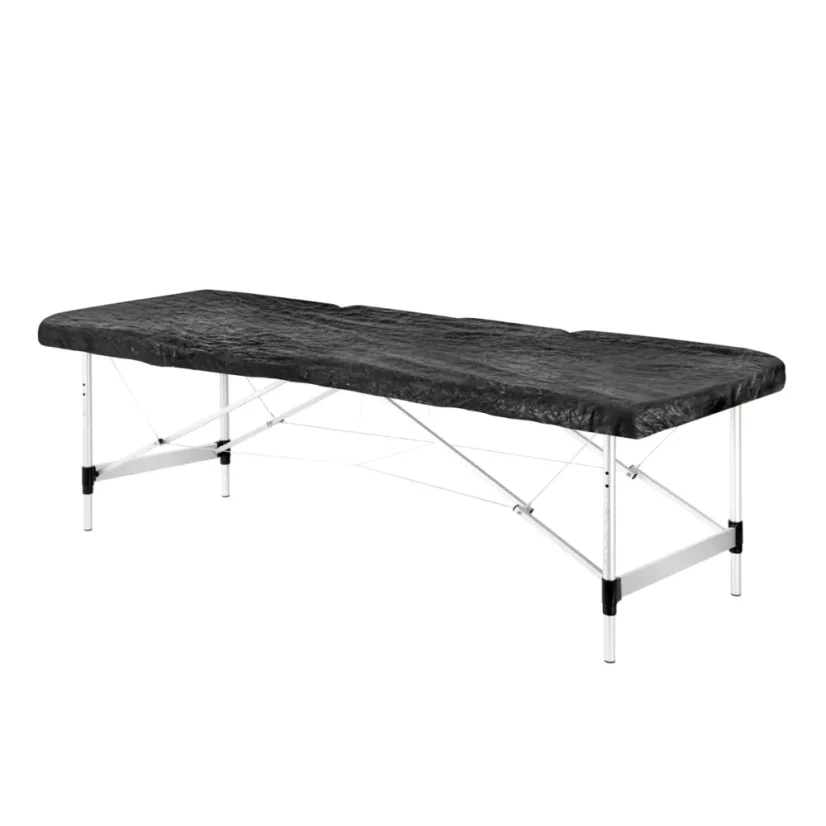 Jednorázové fóliové prostěradlo s gumou 210×90 cm, 1 ks