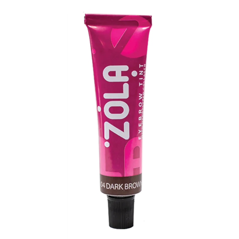 ZOLA Eyebrow Tint Краска для бровей - 04 Dark Brown (темно-коричневая), 15 мл