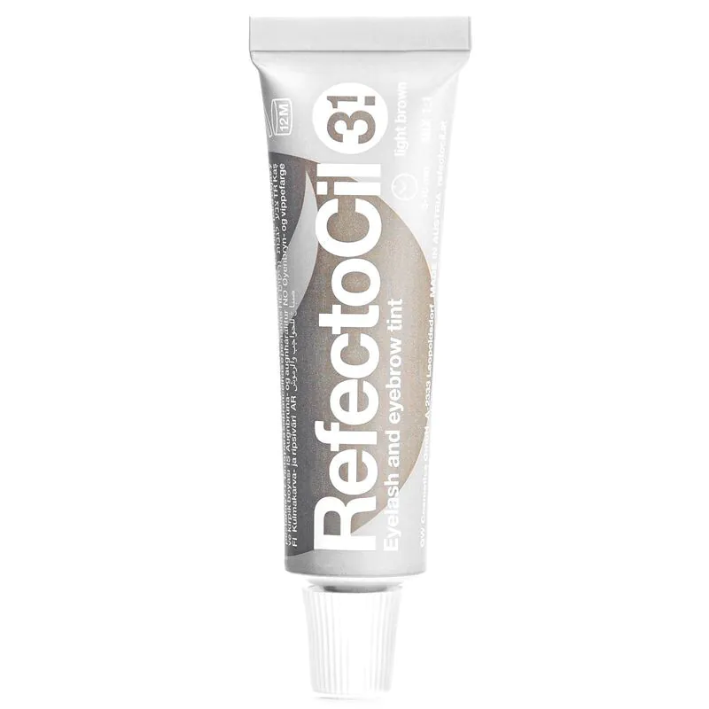 Refectocil barva na obočí a řasy 3.1 Light Brown (světle hnědá), 15 ml