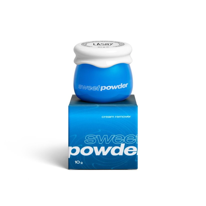 LASHY Krémový remover na řasy - Sweet powder, 10 g