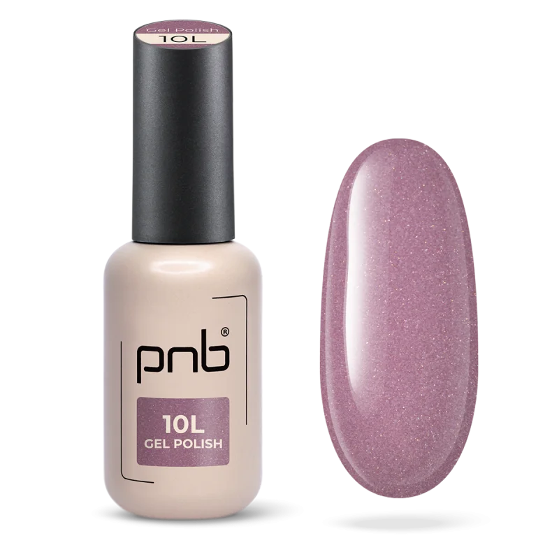PNB Gel lak na nehty - 10L Taupe Cacao, 8 ml