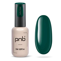 PNB Гель-лак для ногтей, 105 Lucky Green, 8мл