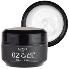 Moon Full Builder Gel Modelovací gel - 02 White, 30ml