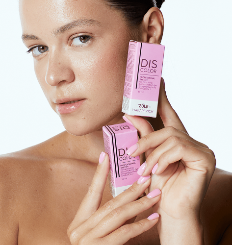 ZOLA DISCOLOR systém na odstranění barvy z obočí – EMULSION 1, 10 ml
