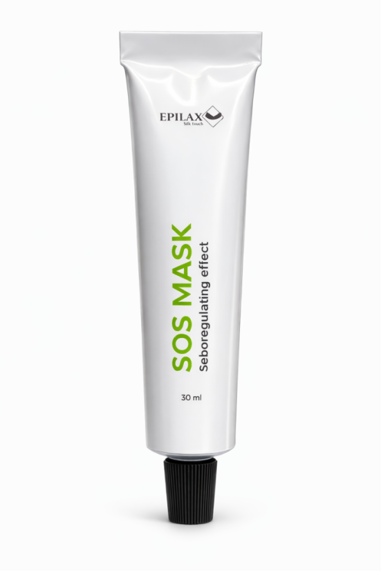 Epilax Silk Touch SOS маска для тела себорегулирующая, 30 мл