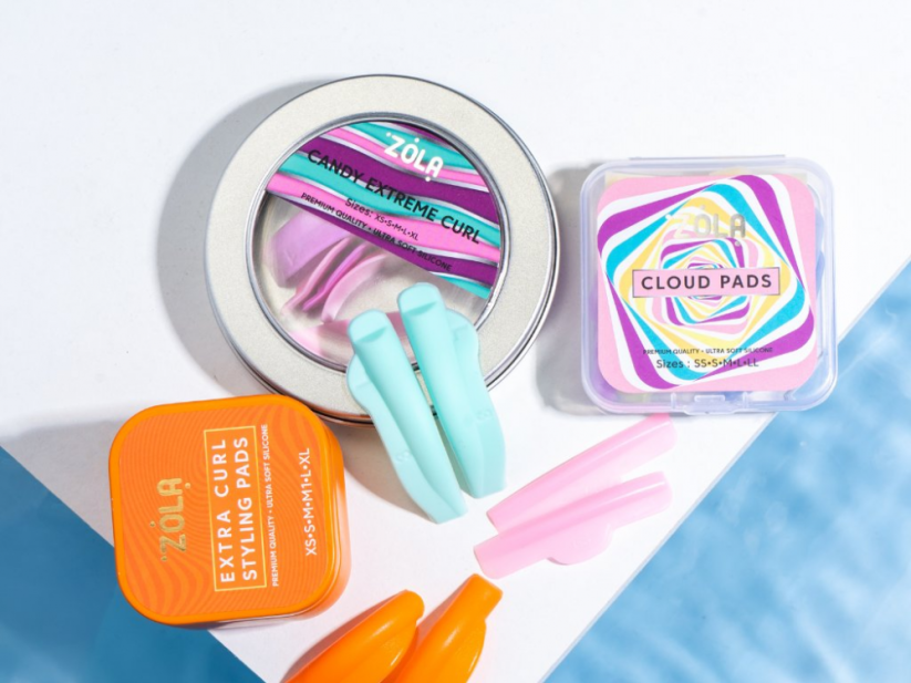 ZOLA Candy Extreme Curl - natáčky na lash lifting, 5 párů