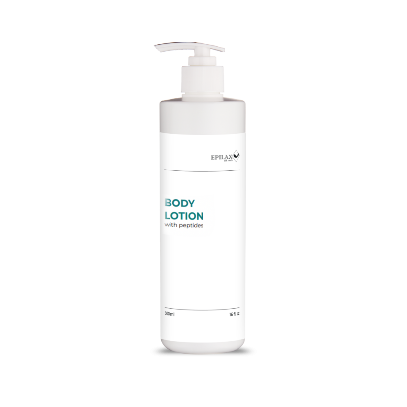 Epilax Silk Touch Tělové mléko po depilaci s NUF i peptidy, 500 ml.