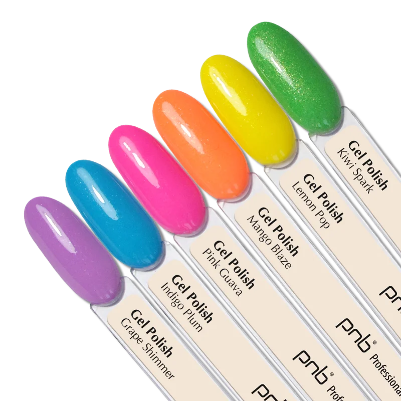 PNB Gel lak na nehty Juicy Spark - Pink Guava, 8 ml