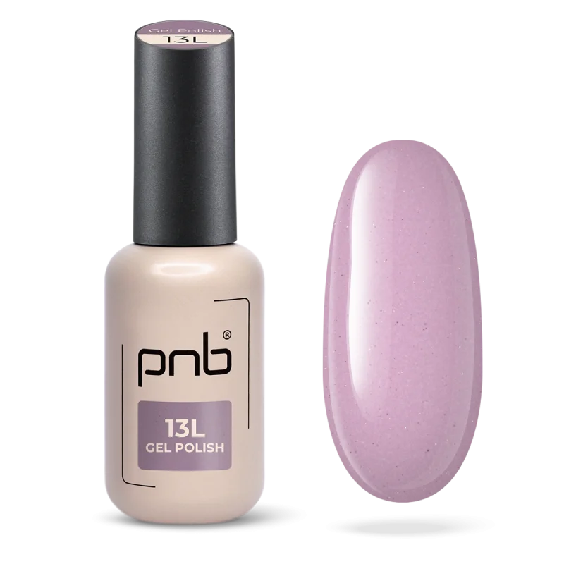 PNB Gel lak na nehty - 13L Sparkle Veil, 8 ml