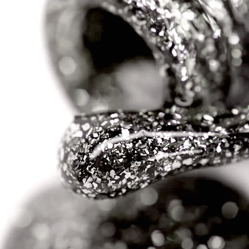 PNB Гель-лак для ногтей - 183 Black Silver, 8 мл