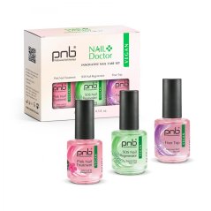 PNB Набор для ухода за ногтями Nail Doctor Set, 3 в 1.