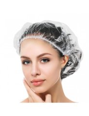 Jednorázová ochranná fóliová čepice, 10 ks