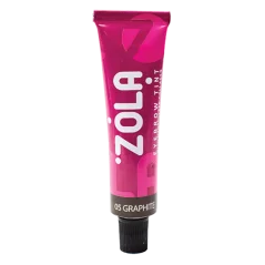ZOLA Eyebrow Tint Краска для бровей - 05 Graphite (графитовый), 15 мл