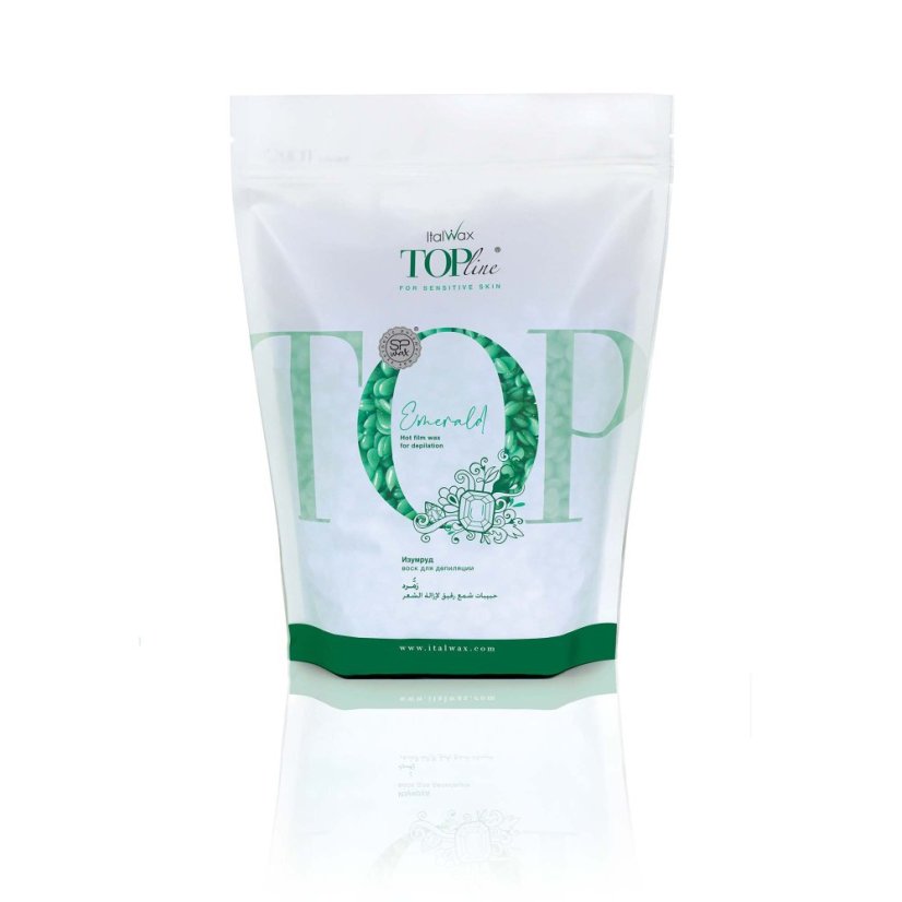 ItalWax TOP LINE FilmWax zrníčka vosku - Emerald, 750 g