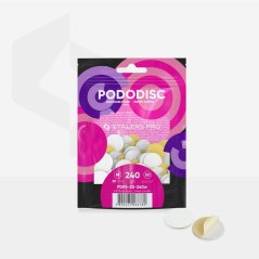 STALEKS EXPERT PODODISC сменные файлы на пенной основе для диска M PDFS-20-240w 240 грит, 50 шт