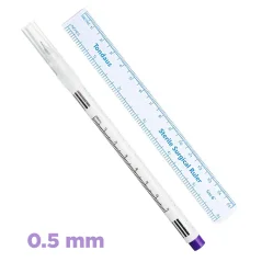 Tondaus хирургический маркер для разметки кожи с линейкой, 0.5 мм