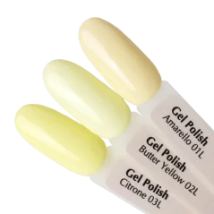 PNB Gel lak na nehty - 01L Amarello, 8 ml