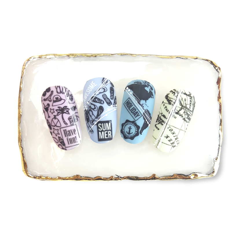 Moyra Nail art nálepky na nehty - 10