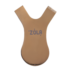 ZOLA Kovový aplikátor-hřeben pro laminaci řas – zlatý, 1 ks