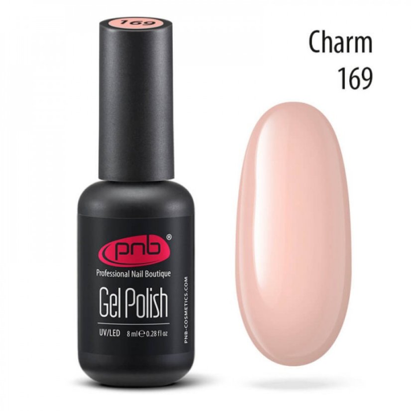PNB Gel lak na nehty - 169 Charm, 8 ml
