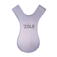 ZOLA Kovový aplikátor-hřeben Comb pro laminaci řas – stříbro, 1 ks