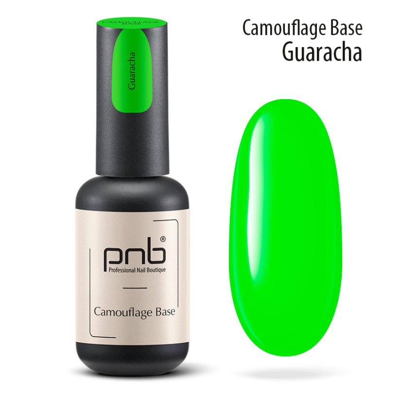 PNB Kamuflaźní báze pod gel lak Guaracha, 8 ml