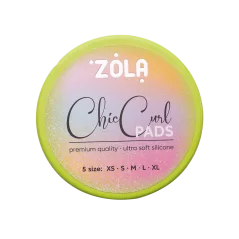 ZOLA Chic Curl Pads (XS, S, M, L, XL) - silikonové podložky na laminaci řas, 5 párů