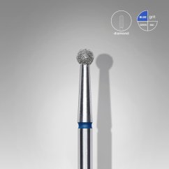 STALEKS Diamantová fréza "Kulička" - modrá FA01B027, 2,7 mm