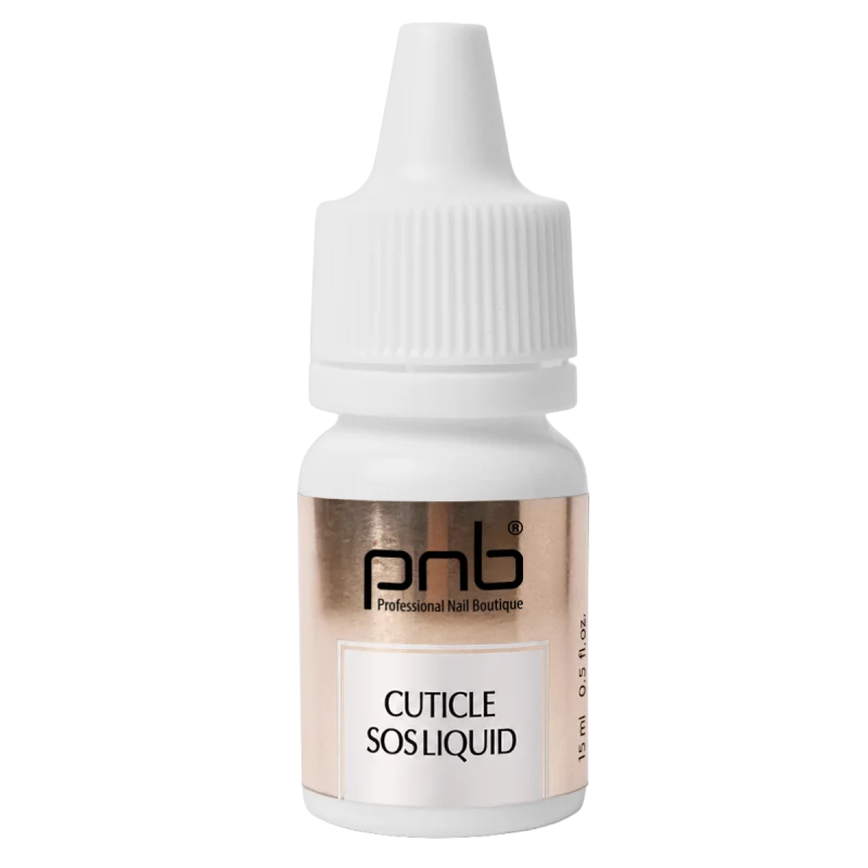 PNB Cuticle SOS Liquid – hemostatický přípravek pro zastavení krvácení při manikúře, 15 ml