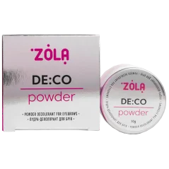 ZOLA DE:CO Powder — пудра-деколорант для осветления бровей, 10 г
