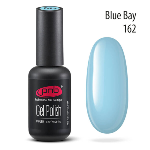 PNB Gel lak na nehty, 162 Blue Bay, 8ml