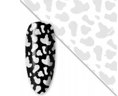 Přenosová zdobicí fólie na nehty nr. 09 - leopard, 100 cm.