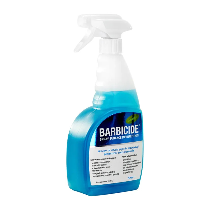 Barbicide sprej pro dezinfekci všech povrchů (bez zápachu), 750 ml