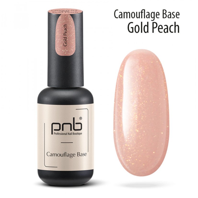 PNB Kamuflaźní báze - Gold Peach, 8 ml