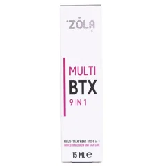 Zola Многофункциональное премиальное средство для бровей и ресниц MULTI-TREATMENT BTX 9в1, 15 мл