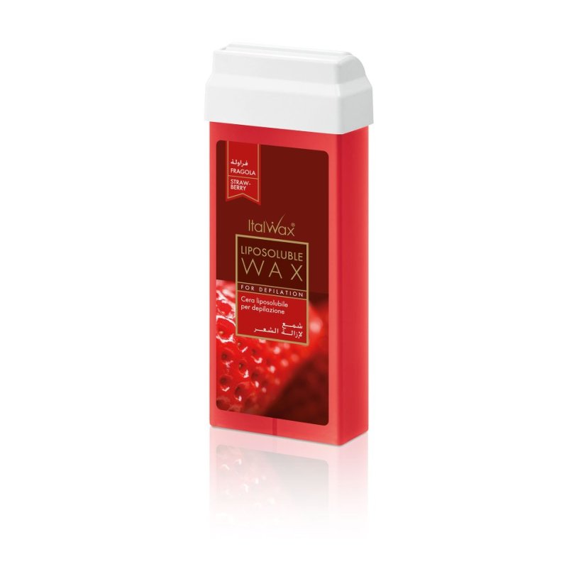 ItalWax depilační vosk - Jahoda, 100 ml