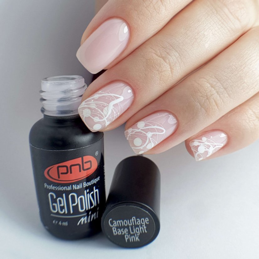 PNB UV/LED Kamuflaźní báze - Light Pink, 8 ml