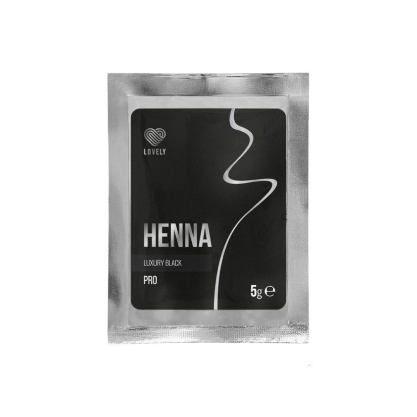 Lovely Brow Pro profesionální henna na obočí - Luxury Black, 5 g