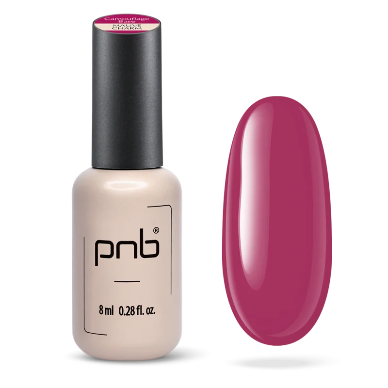 PNB UV/LED Kamuflaźní báze - Mauve Charm, 8 ml