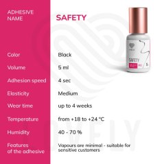 LOVELY Клей для ресниц - Safety, 5 мл